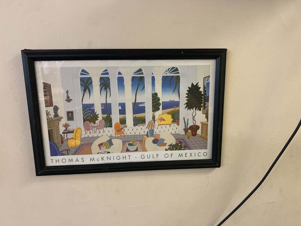 Thomas McKnight Gulf of Mexico Framed Art Print Poster